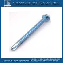 White Zinc Plated Roofing Drilling Screws
